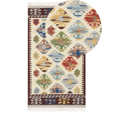 Tapis kilim en laine multicolore 80 x 150 cm AKNALICH product