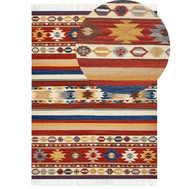 Tapis kilim en laine multicolore 160 x 230 cm JRARAT product