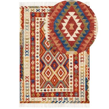 Tapis kilim en laine multicolore 200 x 300 cm OSHAKAN product