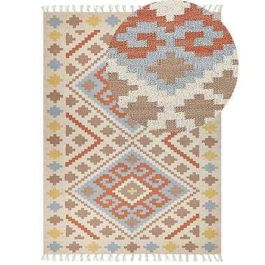 Tapis kilim en coton 160 x 230 cm multicolore ATAN product