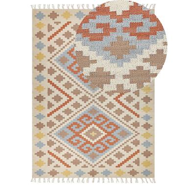 Tapis kilim en coton 200 x 300 cm multicolore ATAN product