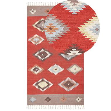 Tapis kilim en coton 80 x 150 cm multicolore LORUT product