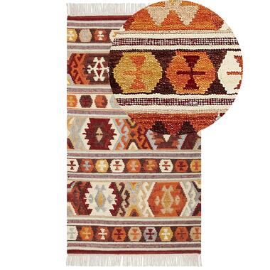 Tapis kilim en laine multicolore 80 x 150 cm AYGAVAN product