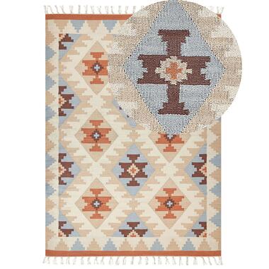 Tapis kilim en coton 200 x 300 cm multicolore DILIJAN product