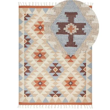 Tapis kilim en coton 160 x 230 cm multicolore DILIJAN product