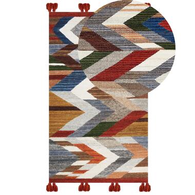 Tapis Kilim en laine 80 x 150 cm multicolore KANAKERAVAN product