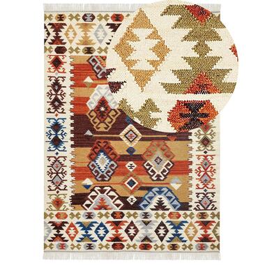 Tapis kilim en laine multicolore 160 x 230 cm VOSKETAP product