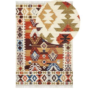 Tapis kilim en laine multicolore 200 x 300 cm VOSKETAP product