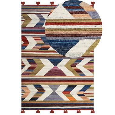 Tapis kilim en laine multicolore 140 x 200 cm MRGASHAT product