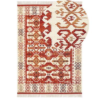 Tapis kilim en laine multicolore 200 x 300 cm VOSKEVAZ product