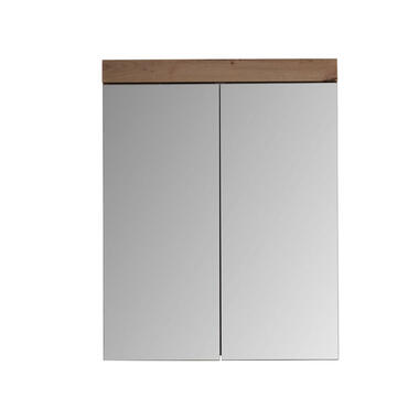 Hioshop AmandaMando Armoire de toilette murale avec miroir- 2 portes- product