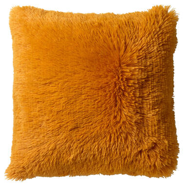 FLUFFY - Sierkussen 45x45 cm - superzacht - effen kleur - Golden Glow - geel product