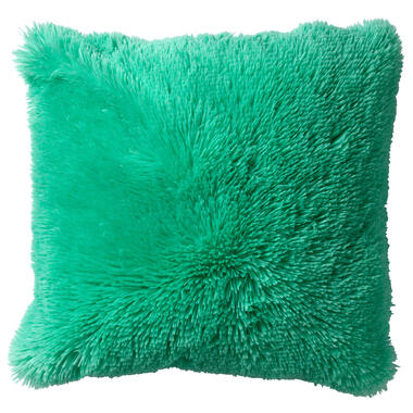 FLUFFY - Sierkussen 45x45 cm - superzacht - effen kleur - Spearmint - groen product