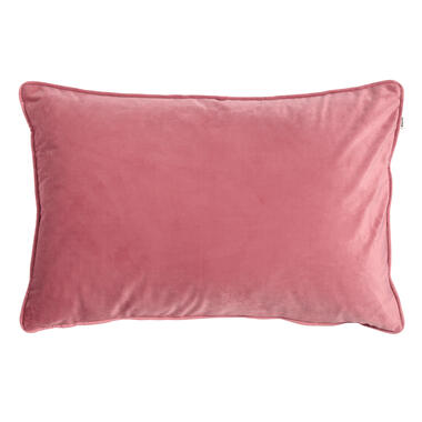 FINN - Sierkussen 40x60 cm - velvet - effen kleur - Dusty Rose - roze product