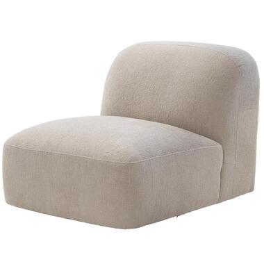 Causeuse tissu taupe – largeur assise 76cm – 76x106x75cm – Mary product