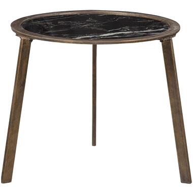 Table d'Appoint - Métal/Verre - Noir - 45x58x58 - BePureHome - Lax product