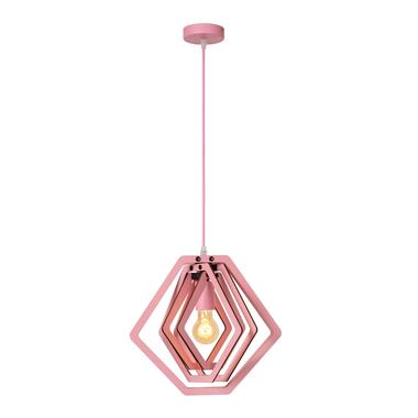 Lucide MAURO Hanglamp - Roze product