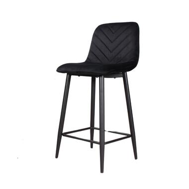 Tabouret Gaby en velours 65 cm 2.0 - noir product