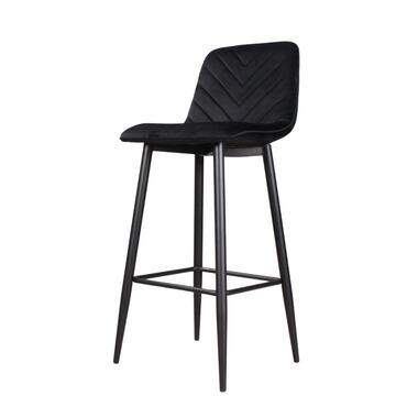 Tabouret Gaby en velours 75 cm 2.0 - noir product