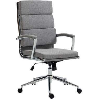 CLP Chaise de bureau Cleveland Chrome Cadre - Tissu - Gris product