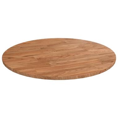 vidaXL Dessus de table rond Marron clair Ø40x1,5 cm Bois chêne traité product