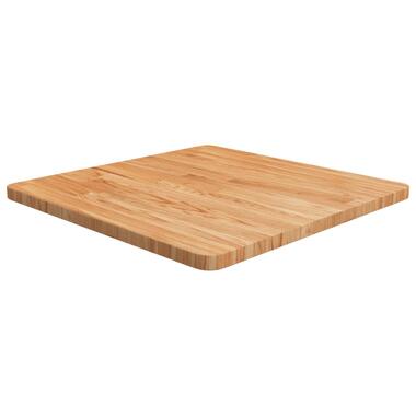 vidaXL Dessus de table carré Marron clair60x60x2,5cm Bois chêne traité product