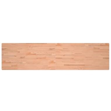 vidaXL Bureaublad 220x55x2,5 cm massief beukenhout product