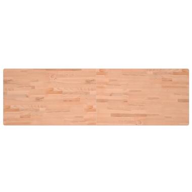 vidaXL Bureaublad 180x55x2,5 cm massief beukenhout product