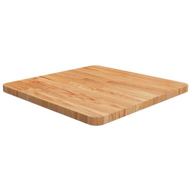 vidaXL Dessus de table carré Marron clair50x50x2,5cm Bois chêne traité product