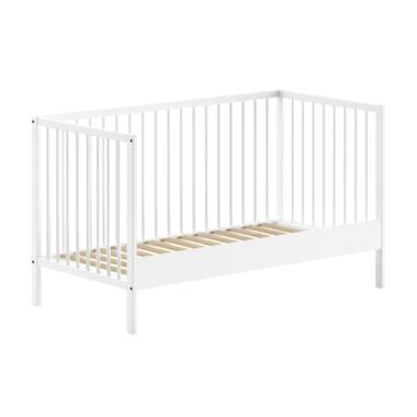 Lit junior Dino 70x140cm - réglable - bois de pin blanc product