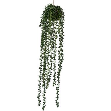 Hoyz Greenery - Plante artificielle suspendue Senecio boule 71 cm product