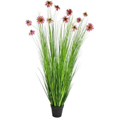 Hoyz Greenery - Kunst Grasplant Chrsanthemum 180 cm brandvertragend product