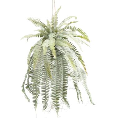 Hoyz Greenery - Kunst hangplant Frosted Varen op bal 97 cm product