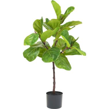 Hoyz Greenery - Kunstplant Ficus Tabaksplant 90 cm product