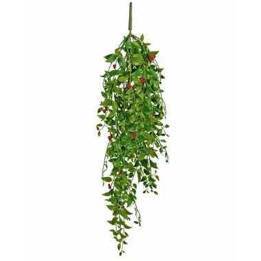 Hoyz Greenery - Kunst hangplant Gardenia met besjes 81 cm product