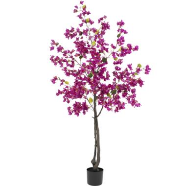 Hoyz Greenery - Plante artificielle Bougainvillier 180 cm Violet product