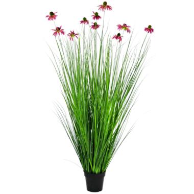 Hoyz Greenery - Plante de Gazon Artificiel Chrsanthème 150 cm ignifuge product