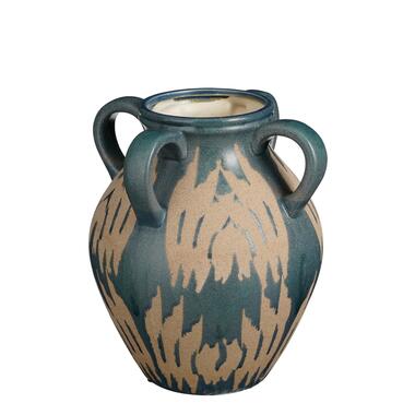 Mica Decorations Caldo Vase - L25 x l24 x H30 cm - Bleu foncé product