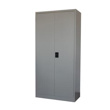 Armoire de classement - Ensemble de 3 - 90x185 cm - Gris - Avec porte battante product