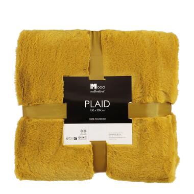 In The Mood Collection Bronte Plaid Polaire - L200 x l150 cm - Jaune product