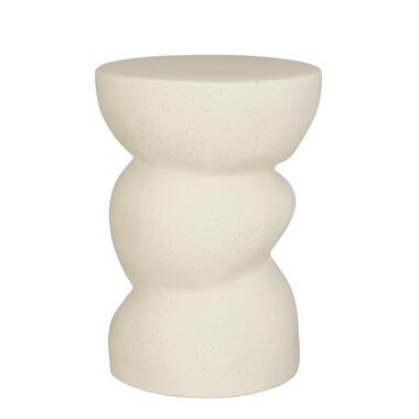 Mica Decorations Screw Bijzettafel - L26 x B26 x H37 cm - Off White product