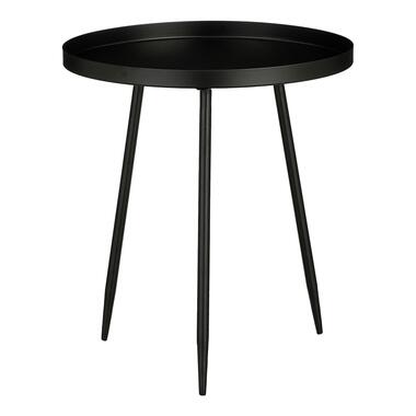 Mica Decorations Flores Table d'appoint - H44 x Ø40 cm - Métal - Noir product