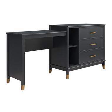 Westerleigh - Buffet multimédia 3en1 en MDF noir product