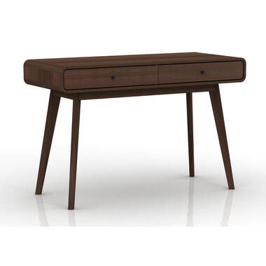 Cassie - Bureau avec 2 tiroirs en aspect noyer product