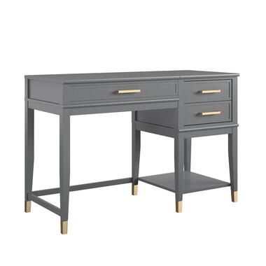 Westerleigh - Bureau avec plateau élévateur en MDF gris product