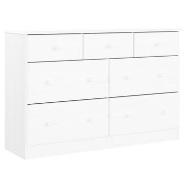 vidaXL - commode - Blanc - Bois de pin product