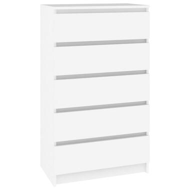 vidaXL - armoire à tiroirs - Blanc - Bois d'ingénierie product