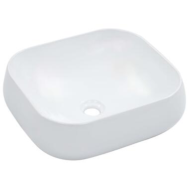 vidaXL Lavabo 44,5 x 39,5 x 14,5 cm Céramique Blanc product