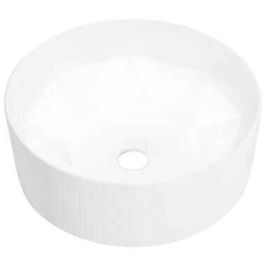 vidaXL Lavabo 36x14 cm Céramique Blanc product