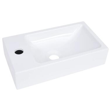 vidaXL Lavabo 400x220x90 mm SMC Blanc product